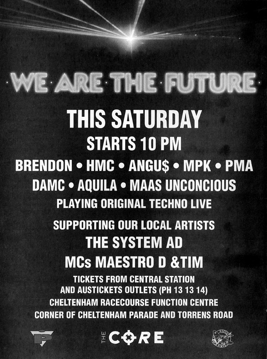 We Are The Future – Saturday July 24, 1993