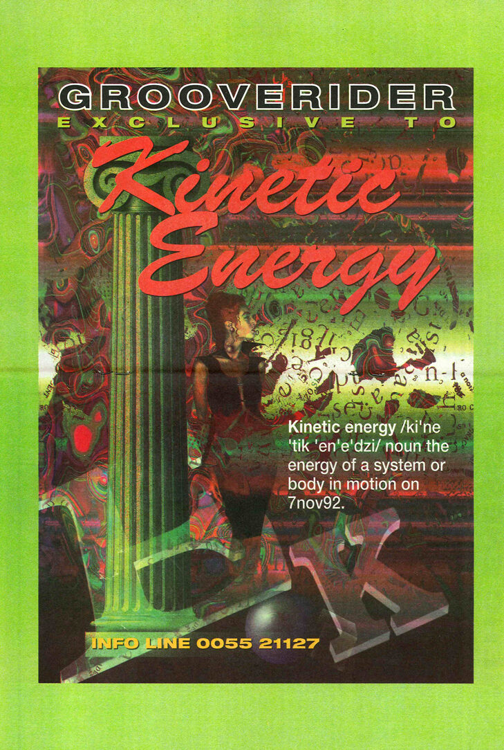 Kinetic Energy – Saturday November 7, 1992