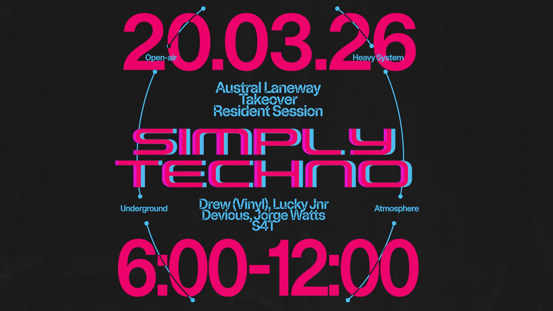 Simply Techno takes over the Austral Laneway for a residents-only Fringe finale