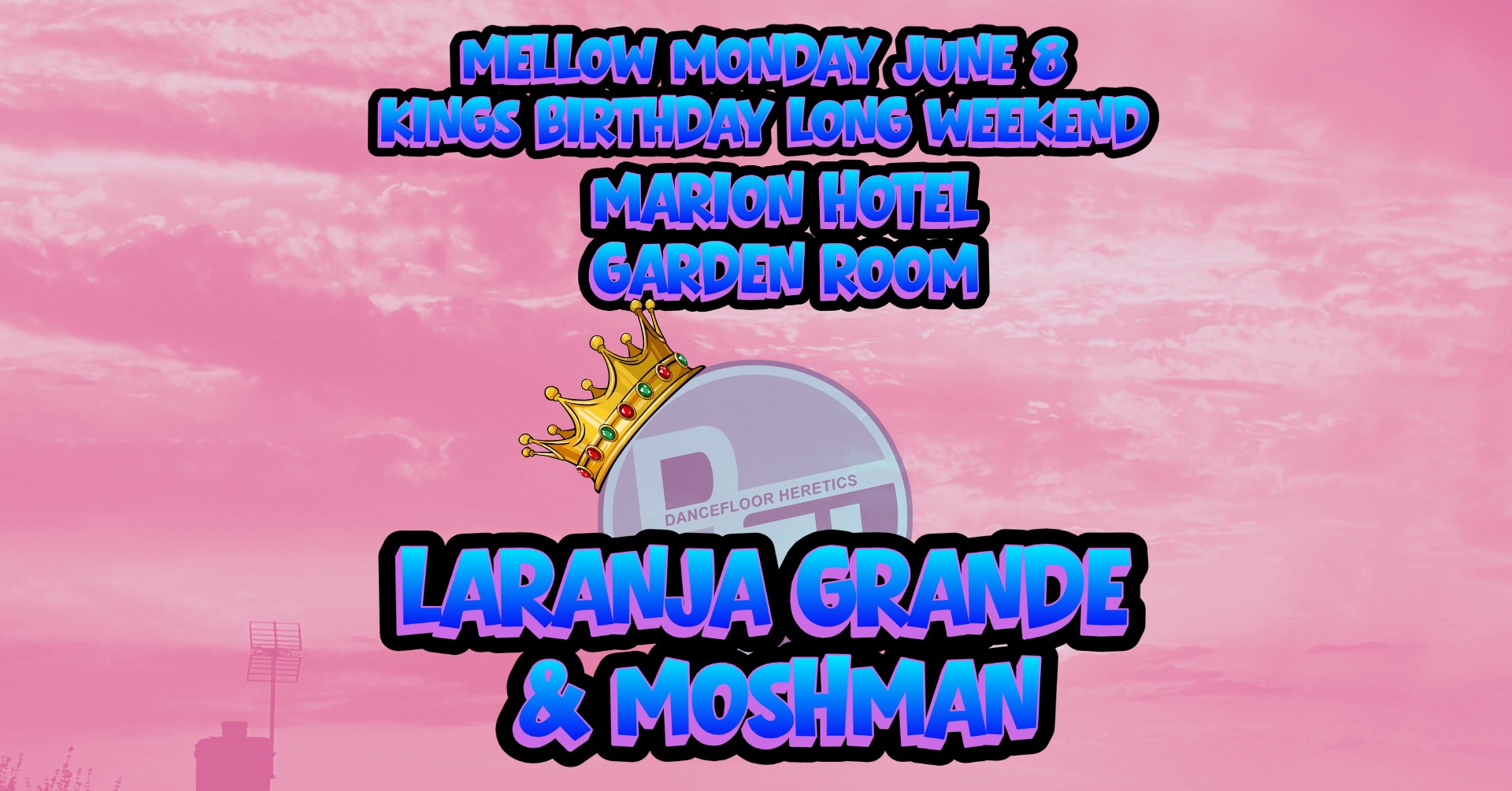 Mellow Monday returns to Marion Hotel’s Garden Room for a Kings Birthday long weekend wind-down