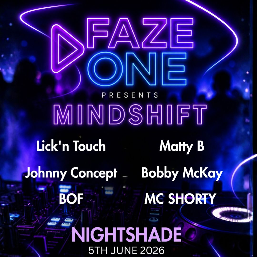 Faze One launches Mindshift — a new progressive house and techno night at Nightshade