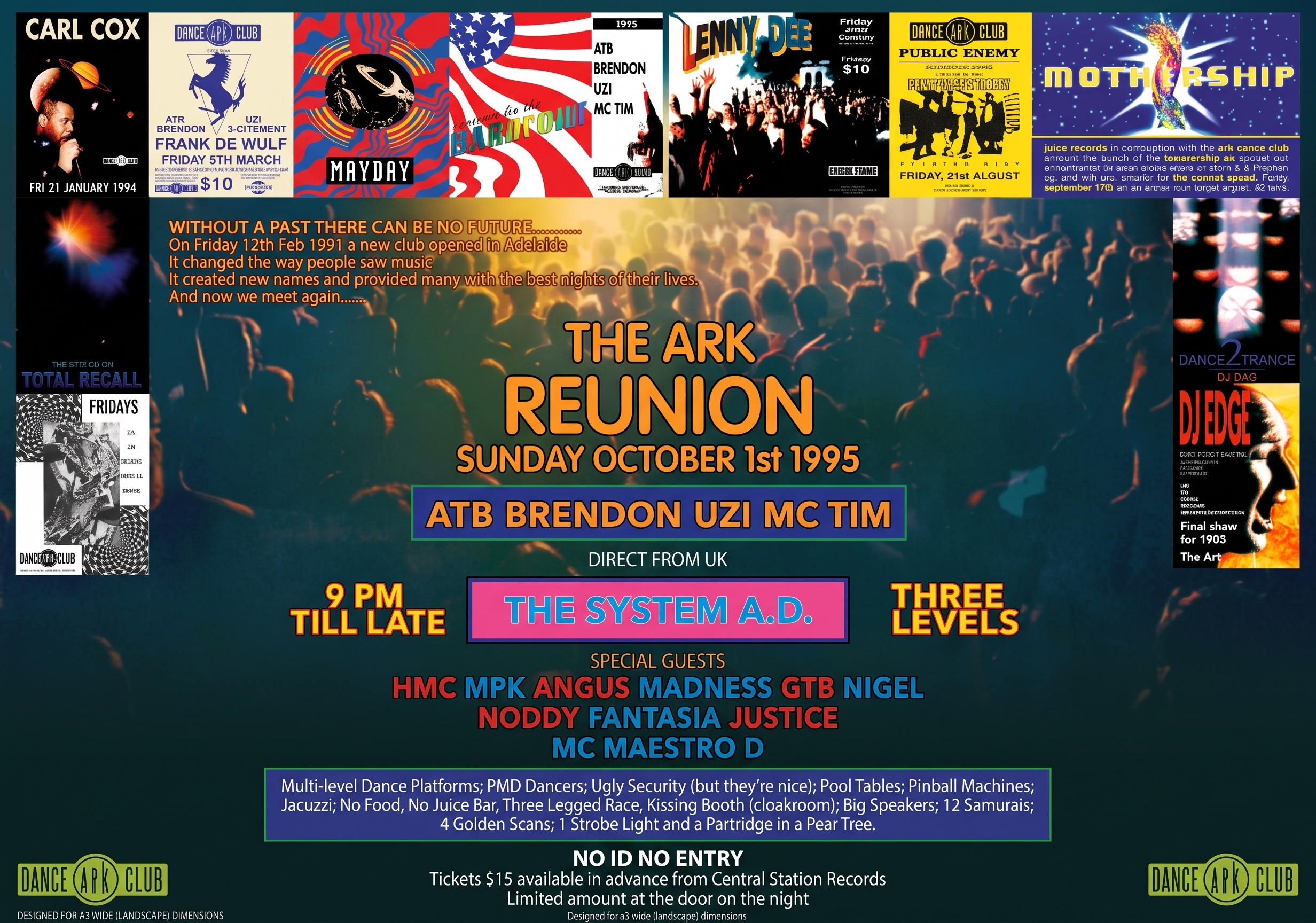 The Ark Reunion — Sunday 1 October 1995